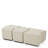 Solid + Manufactured Wood Accent Stool