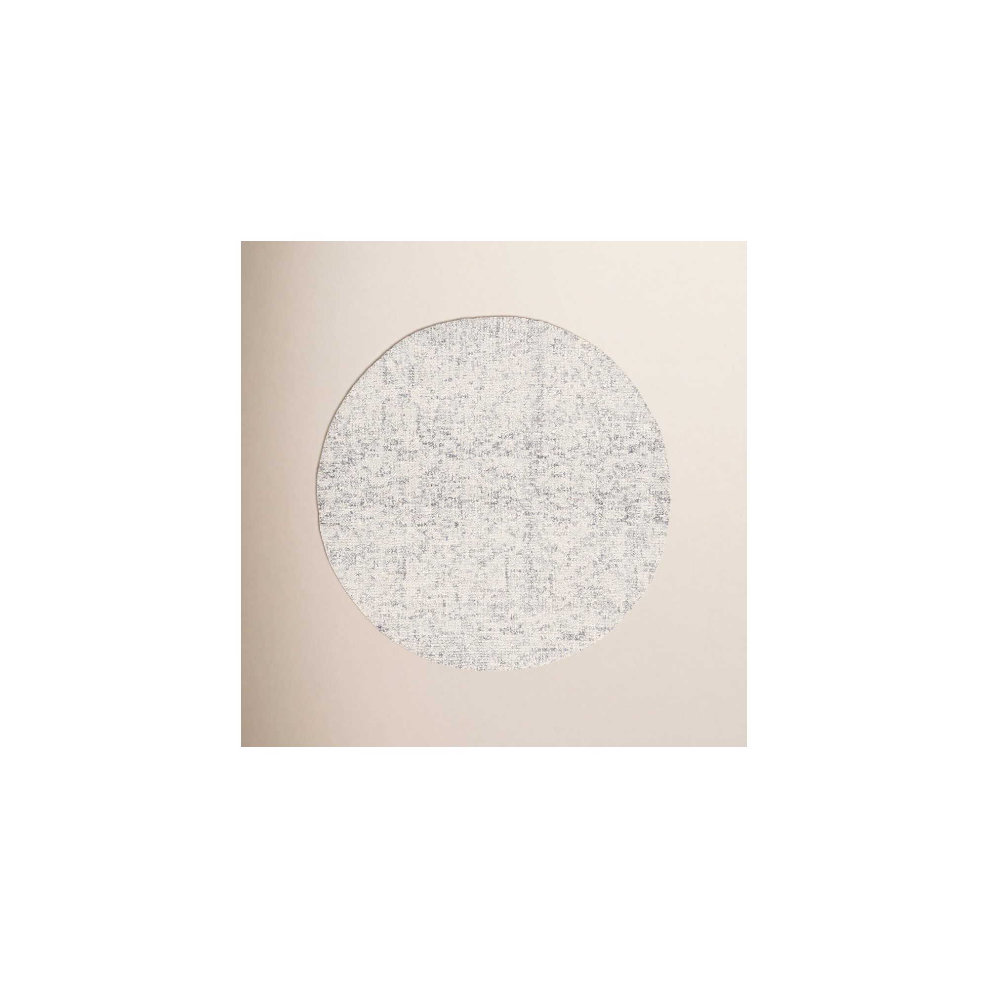 Evett Handmade Rug, Round 6'