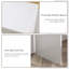 Bureau d'ordinateur en L, bureau d'angle rotatif à 180 ° avec tablettes de rangement, tiroir et armoire, poste de travail pour bureau personnel, blanc