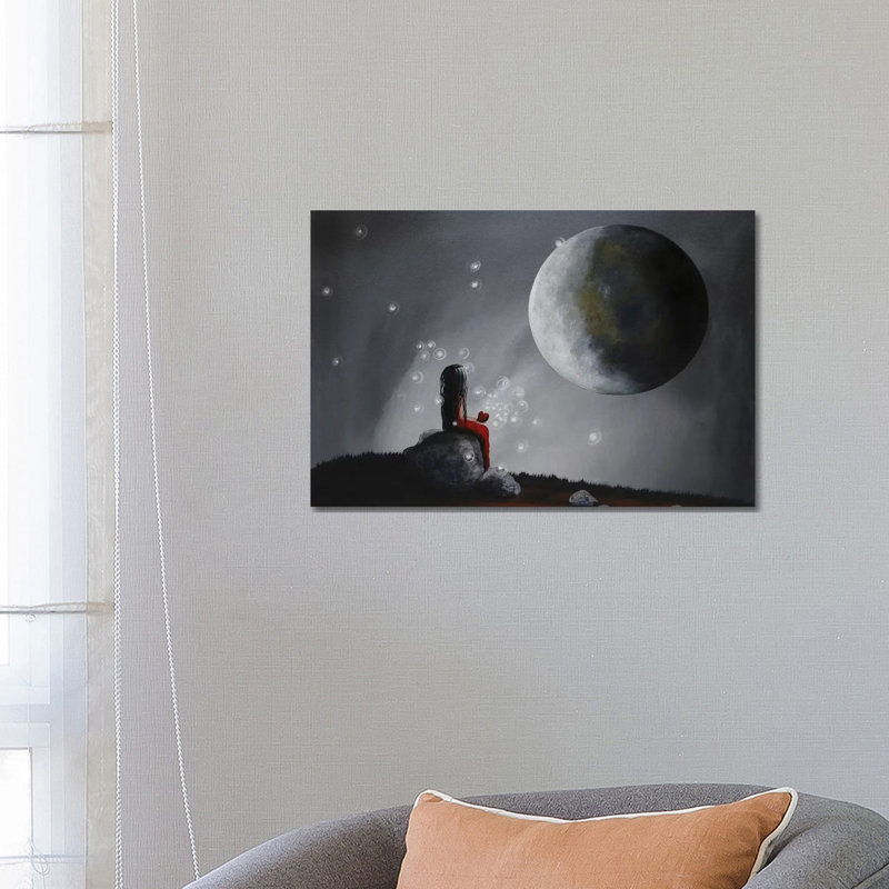 A Time to Dream 1 Piece Painting on Canvas, 66.04 cm H x 45.72 cm W x 1.91 cm D, Wrapped Canvas