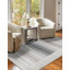 Tapis réversible tissé à plat en laine et viscose tissé à plat à la main Durry-121575698