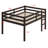 Wood Loft Bed With Ladder-1582745912