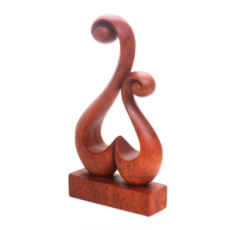 Lover Wood Sculpture S Bloom