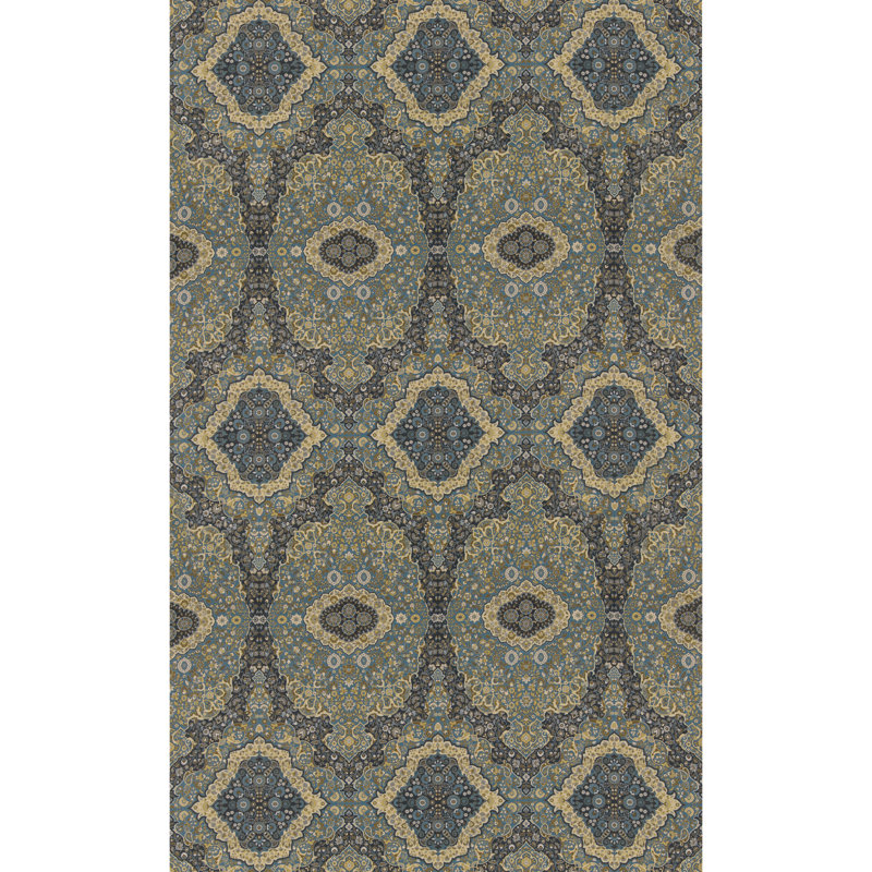 Woodland Paisley, Indigo