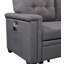 Canapé-lit modulaire réversible gris foncé Ashlyn-2146466156