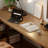 Nut-brown+Black L-Shaped Solid Wood+Iron desk-79790659-79790661