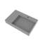 Lavabo de salle de bain mural 30 po avec lavabo droit Juniper - Gris-70942134