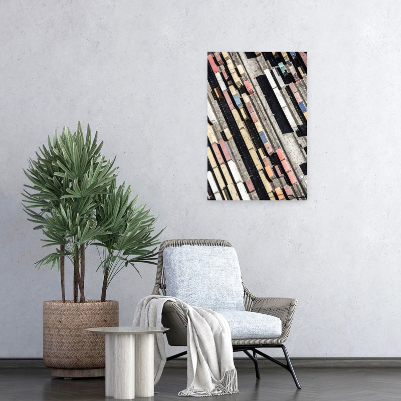 Art contemporain, art contemporain abstrait, H 24 po x l 16 po