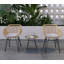 Buschi Wicker/Rattan 2 - Person Seating Group with Cushions-1965169168-1965169172