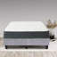 Matelas hybride à ressorts mi-ferme 9 po avec base de lit gris Gibsland-68976608