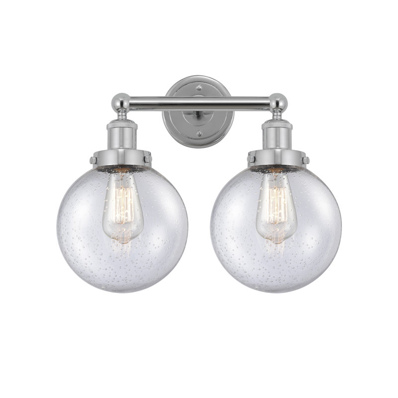 Alphonsa 2 - Light Dimmable Vanity Light, Mercury, Polished Chrome