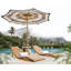Huber 185cm Long Teak Single Chaise
