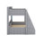 Twin Over Full Bunk Bed With Charging Station And Drawer-621667440