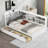 Casonya Upholstered Daybed Bed-655277734