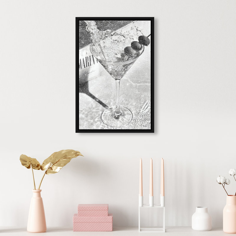Chill Time II Print by Oliver Gal, 16"H x 11"W, Black Floater Frame