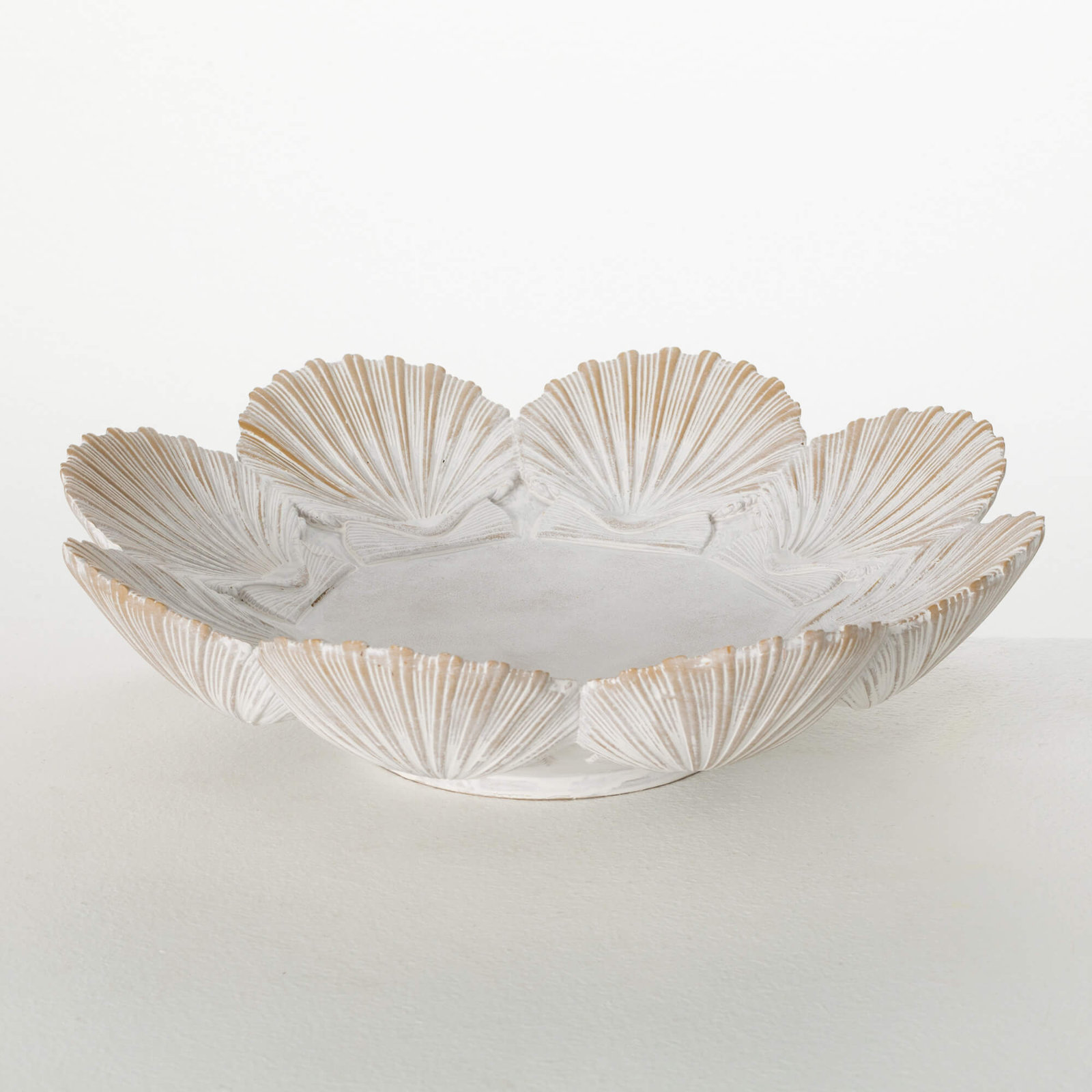 Sullivans Shell Bowl 3.75"H; Cream