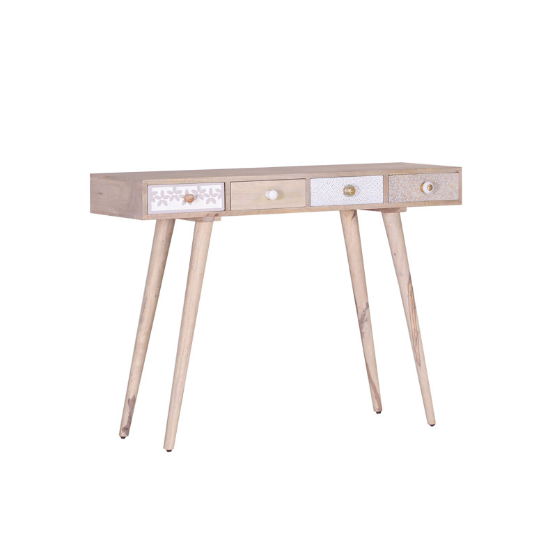 Edson 115cm Solid Wood Console Table