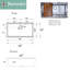 Brightwork Home 32'' L Stainless Steel Undermount Single Basin Kitchen Sink-81831279