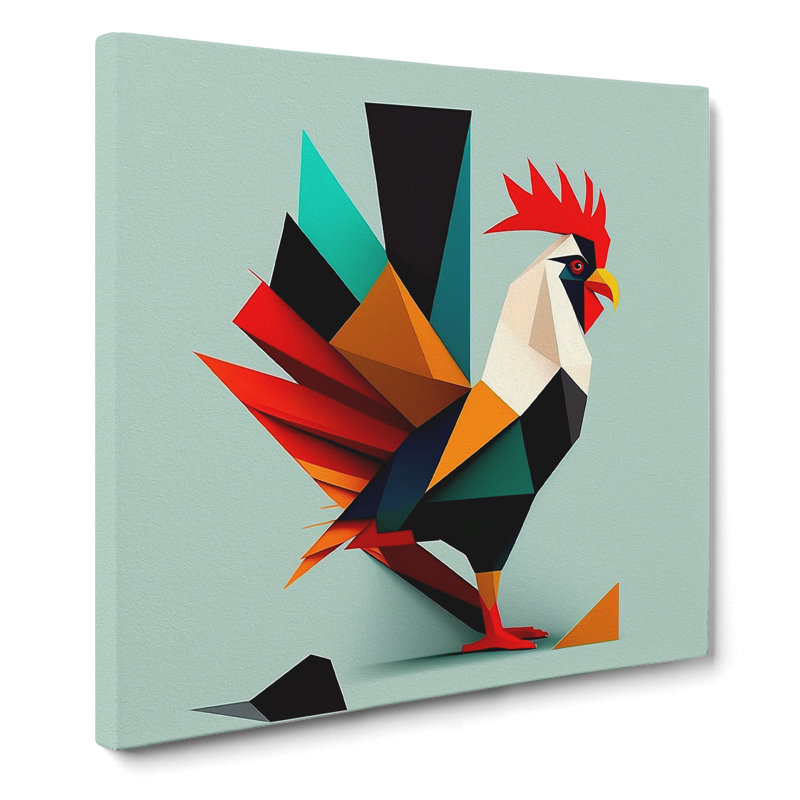 Modern Wall Art - Wrapped Canvas, 50cm H x 50cm W x 3cm D