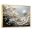 Toile grise abstraite grise - corail côtier sous l'eau-698424258-698424318