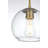54 Inch Pendant Clear Shade-90670328