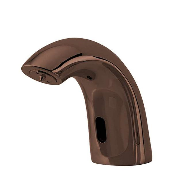 Robinet à capteur sans contact BathSelect Cana Motion et distributeur automatique de savon liquide en mousse à finition bronze huilé léger