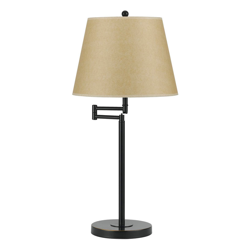 Lampe de bureau 27 po Hillsboro, Bronze, Brun clair
