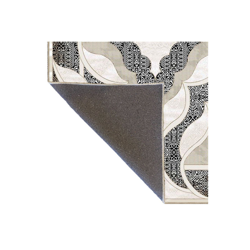 Tapis lavable à motifs géométriques abstraits, Tapis de couloir 2 pi 6 po x 9 pi 10 po inclus