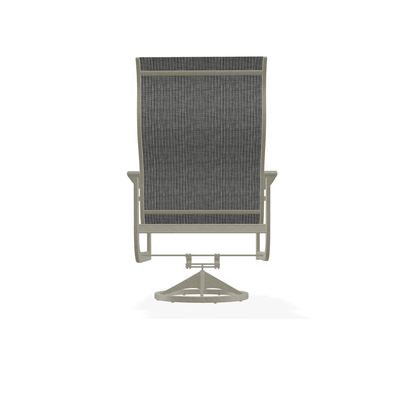 St. Catherine Polymer Outdoor Lounge Chair, Storm, Burke