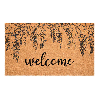 05070F6639FD4111B0E1EDE9809A7BD6 Floral Vine Welcome
