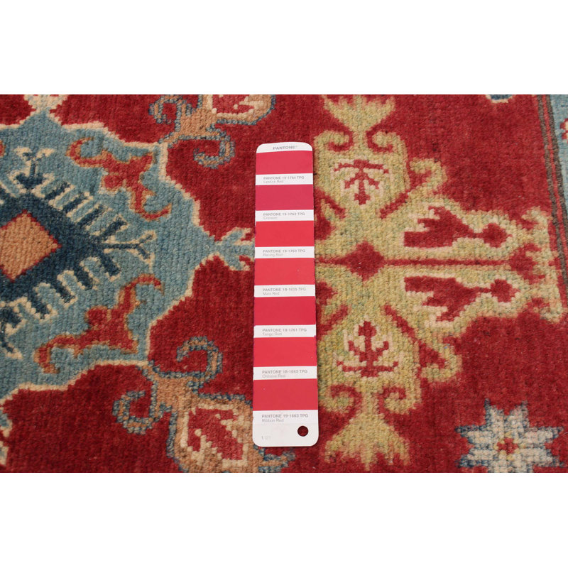 Tapis rouge foncé Finest Ghazni 5 pi 1 po x 6 pi 8 po