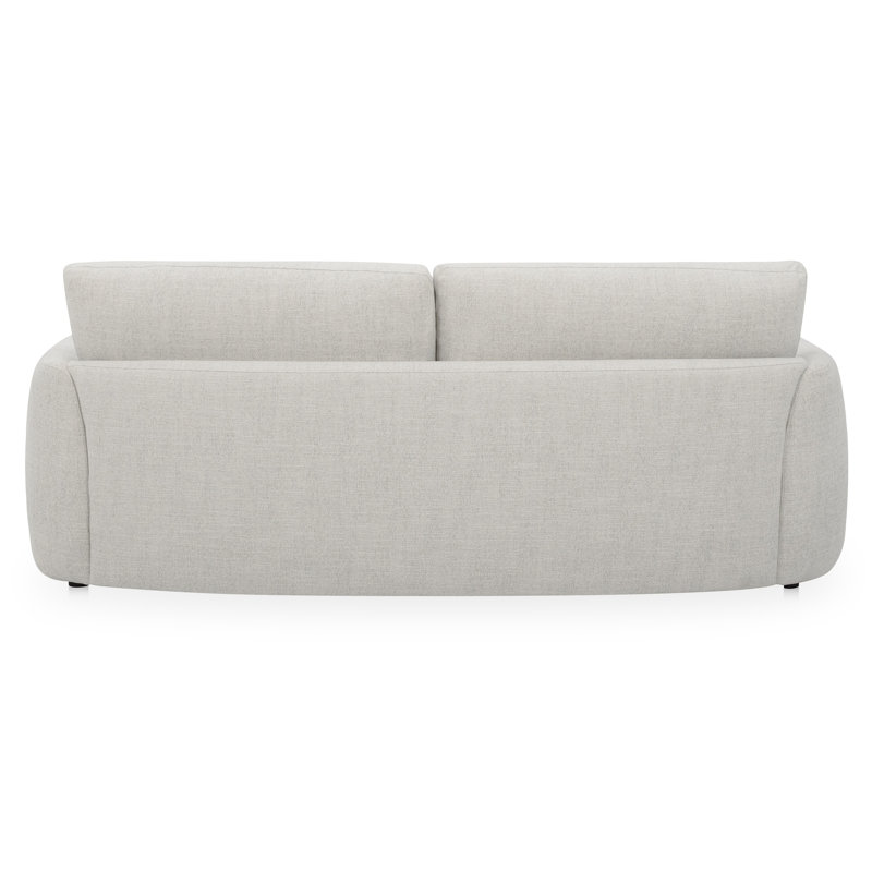 Callie Sofa 91 in. Flecked Oat, Beige, 35.4" H x 91" W x 39.4" D