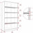 5 Tier Bookcase Modern Wood Bookshelf-73216145-79620422