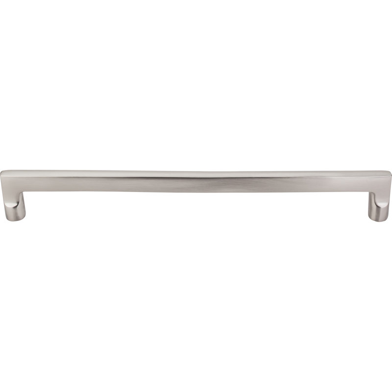 Aspen II Flat Sided Appliance pull, Brushed Satin Nickel, 18" Center to Center