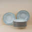 Assiette creuse en porcelaine Paros-Aqua