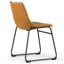 Chaise d'appoint rembourrée à dossier solide-262492986
