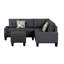 Canapé modulaire 6 pièces rembourré-85286233