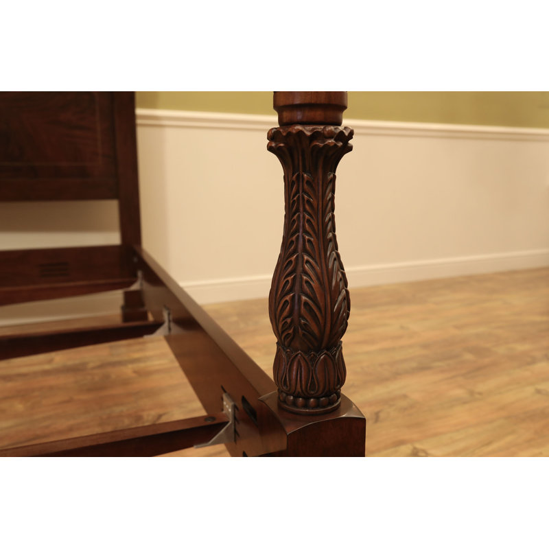 Solid Wood Four Poster Bed, King