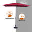 Parasol de marché rectangulaire 9 pi x 6,5 pi Matias-1322982429