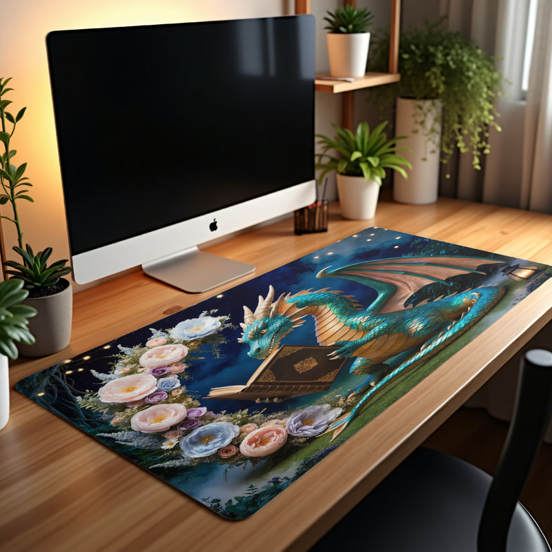 Polyester Desk Pad, 23.6x13.8