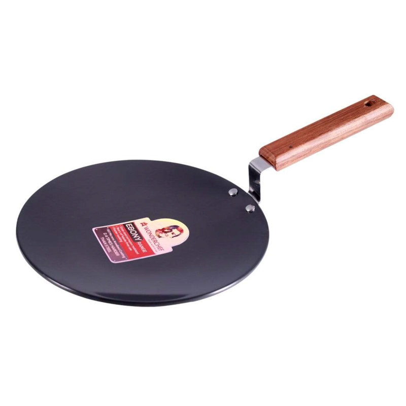 Ebony Aluminum Non-Stick Crepe Pan, 25cm W