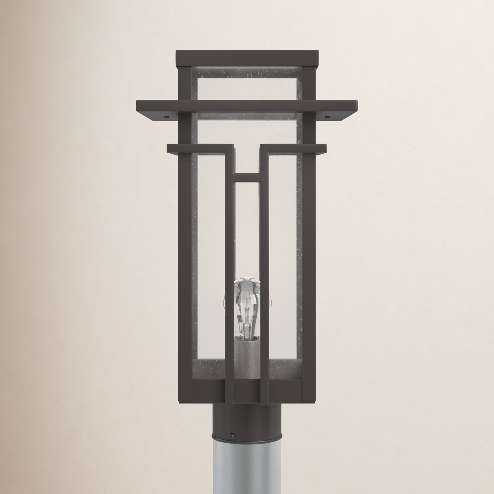 Blithe Seeded Steel Lantern Head