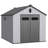 XWT013-1 8*10Ft Resin Plastic Storage Shed
