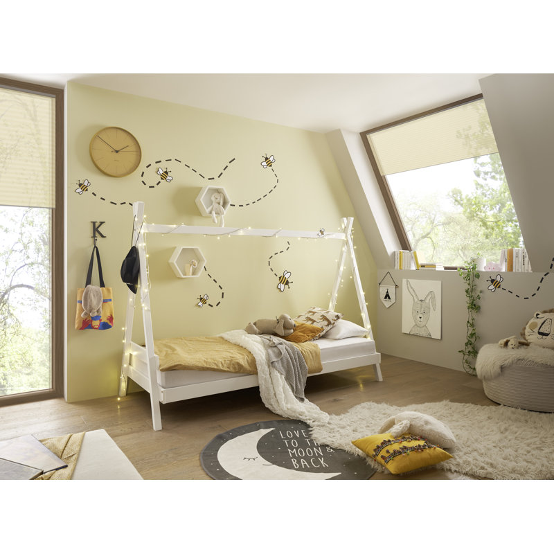 Swavar EU Single - 90 X 200 Cm Solid Wood Bed
