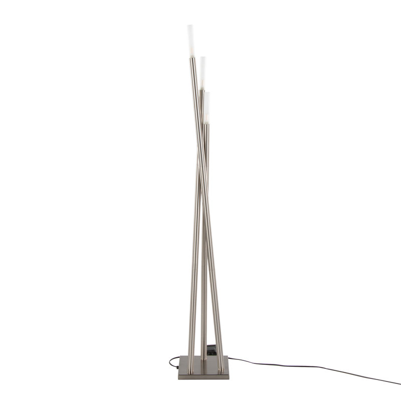 Lampe sur pied contemporaine en glaçon Icickel