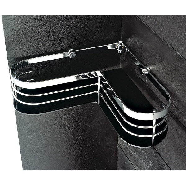 Serviteur de douche en coin, Vert, Un