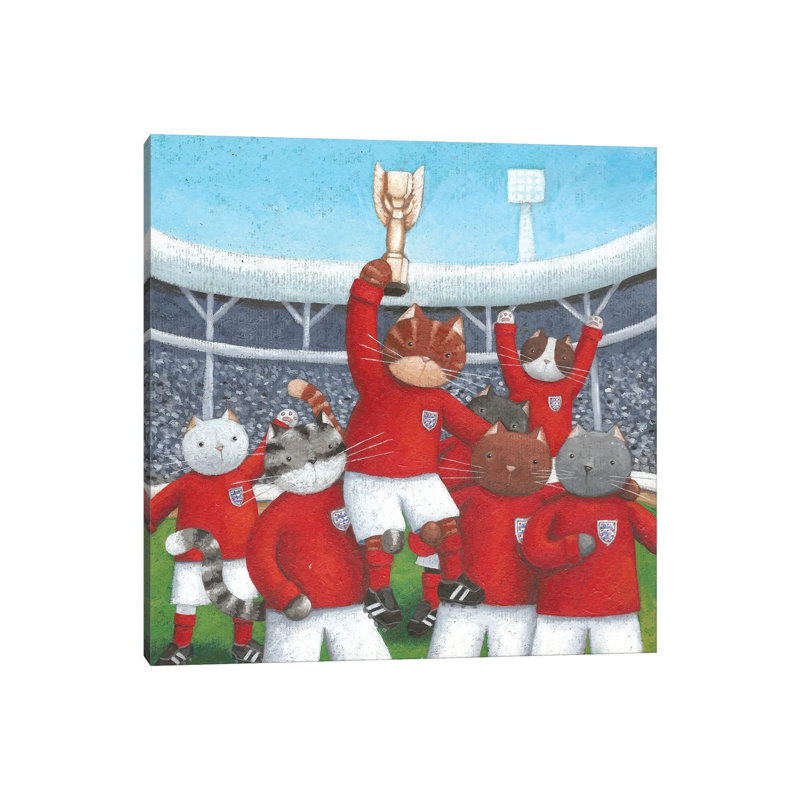 The Champions 1 Piece Wrapped Canvas Wall Art, 45.72 cm H x 45.72 cm W x 1.91 cm D