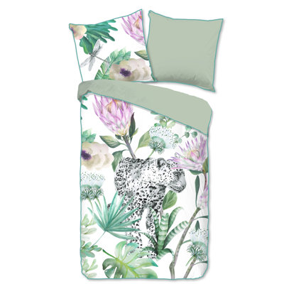 Volterra Floral Duvet Cover Set with Pillowcases