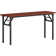 Rectangle 2 Person Flip Top 18'' L Modular Training Table with Modesty Panel