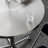 Silver Round Stainless Steel Dining table